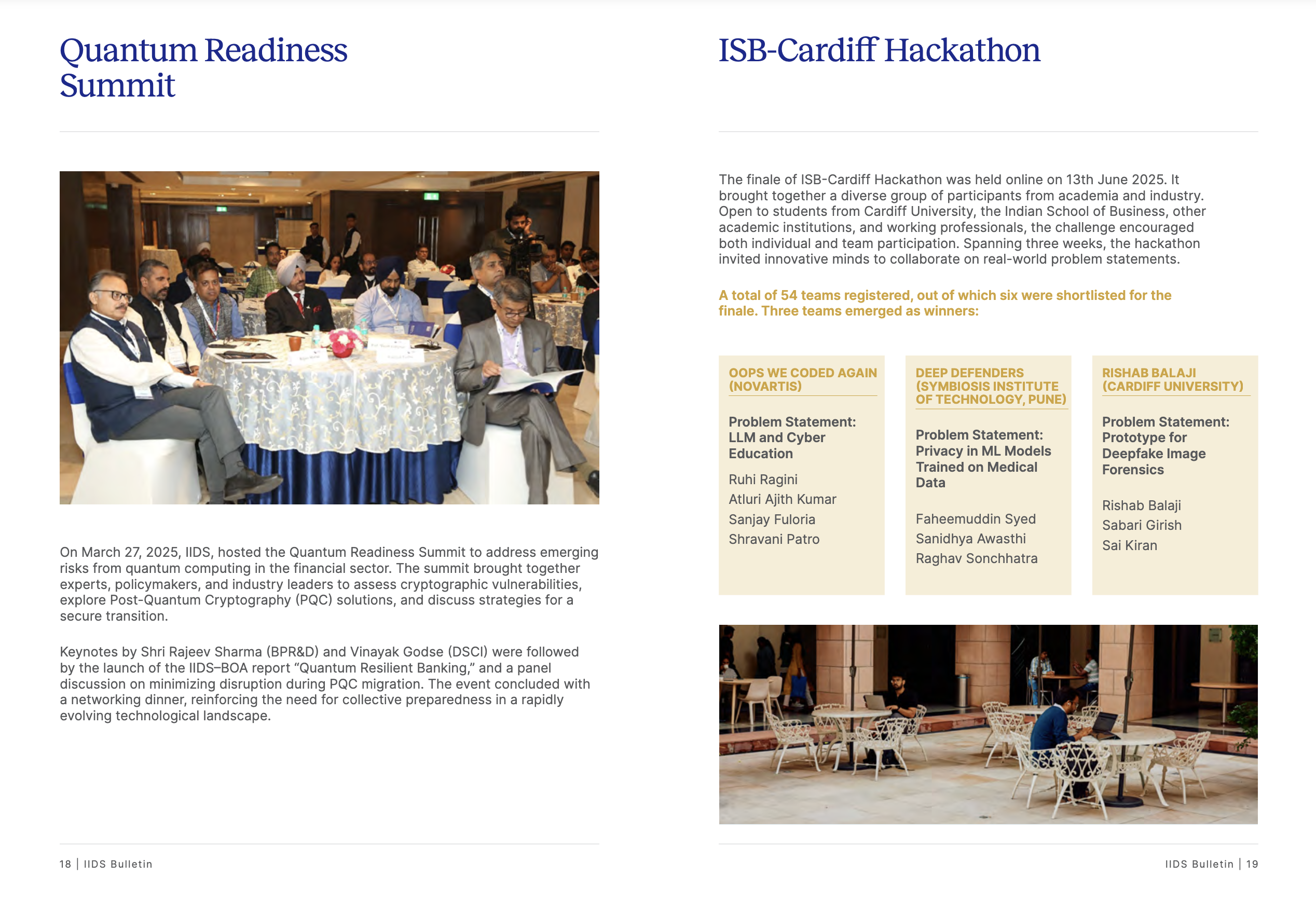 ISB-Cardiff Hackathon Winners